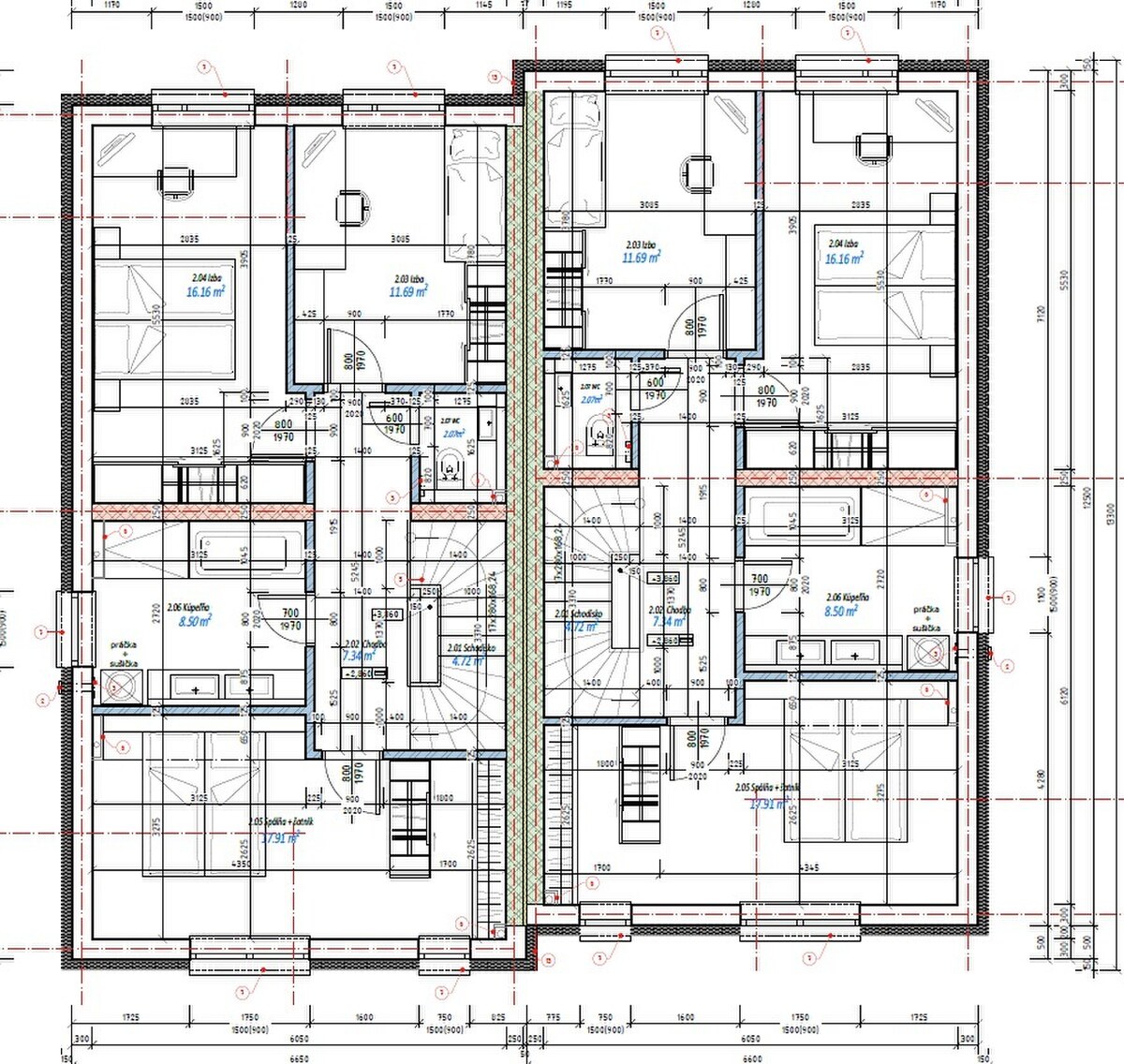 SKOLAUDOVANÝ 4 izbový RD, ÚP 128 m2 S TEP. ČERPADLOM, POZEMOK 405 m2 — foto 22
