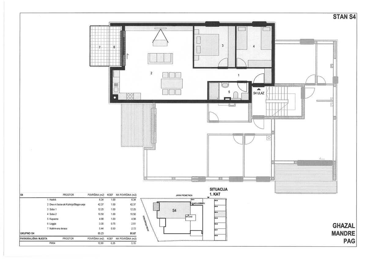 HR/PAG/MANDRE- Predaj luxusných apartmánov s terasami priamo na pláži — foto 22