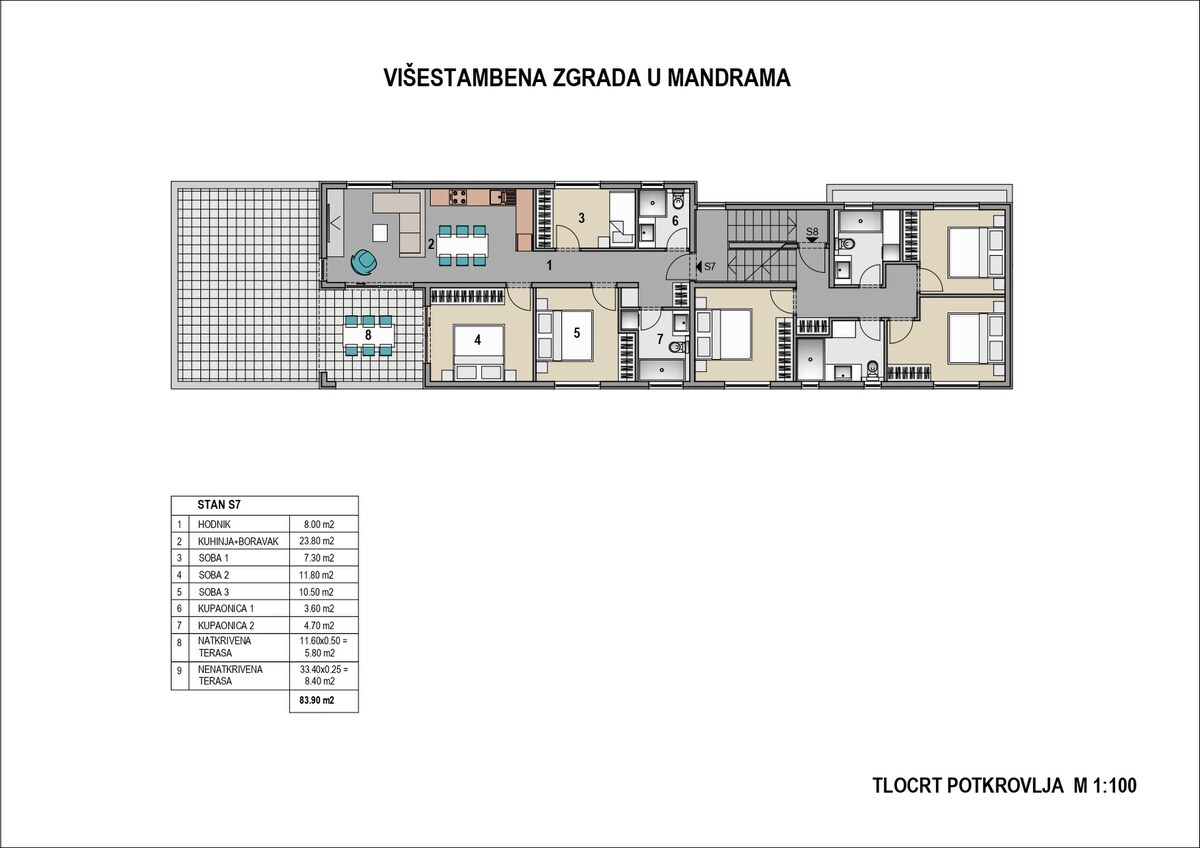 PAG/MANDRE - Váš nový apartmán pri slovenskom mori s výhľadom na more — foto 27