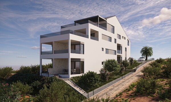 PAG/MANDRE - 3i apartmán v štandarde na prízemí s loggiou