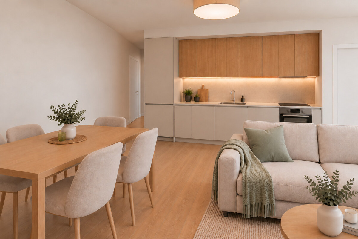 VO VÝSTAVBE: 2 IZBOVÝ BYT (B1) S PIVNICOU (47,27 m2) a 36 m2 ZÁHRADKOU — foto 7