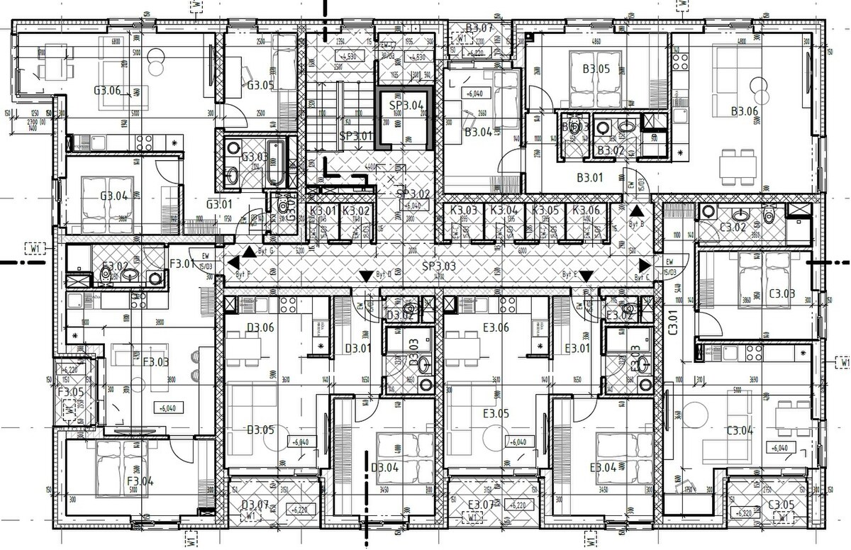 VO VÝSTAVBE: 2 IZBOVÝ BYT (F3) S PIVNICOU A LODŽIOU (46,31 m2) — foto 14