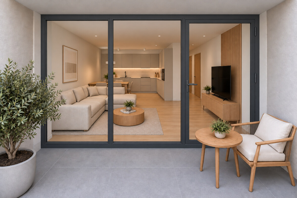 VO VÝSTAVBE: 2 IZBOVÝ BYT (D2) S PIVNICOU A LODŽIOU (52,59 m2) — foto 13