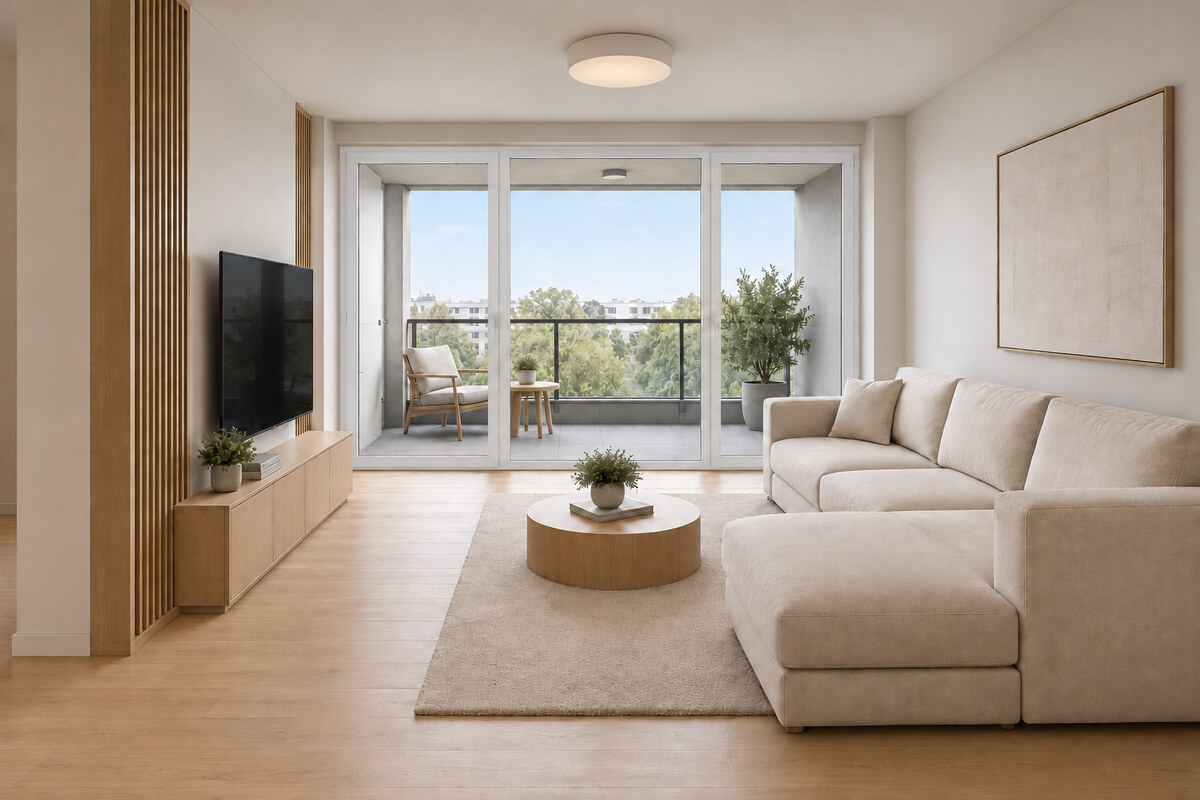 VO VÝSTAVBE: 2 IZBOVÝ BYT (D2) S PIVNICOU A LODŽIOU (52,59 m2) — foto 14