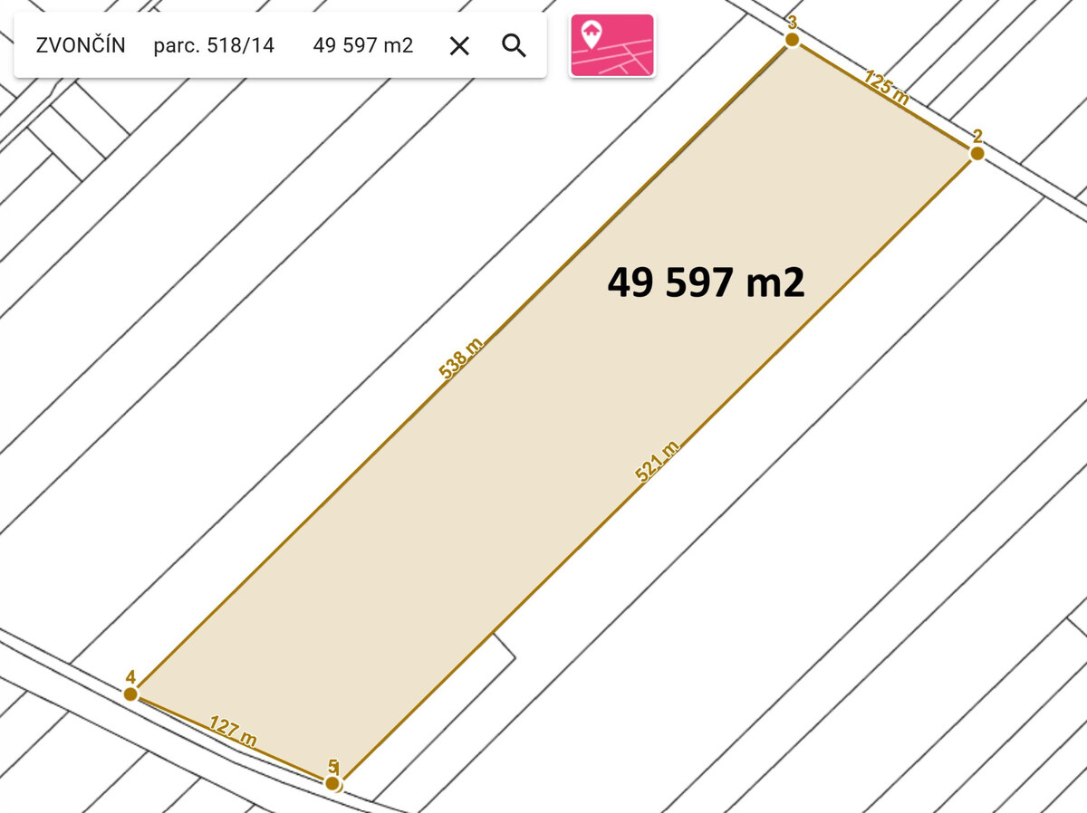 INVESTÍCIA - pozemok 5 ha pri Trnave /50 000 m2/ — foto 2