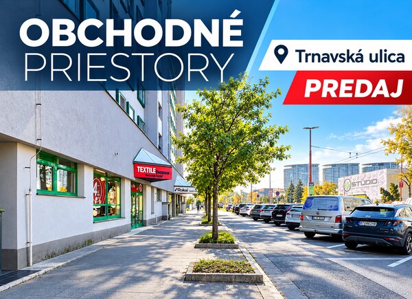 Obchodné priestory na Trnavskej ulici oproti Kauflandu