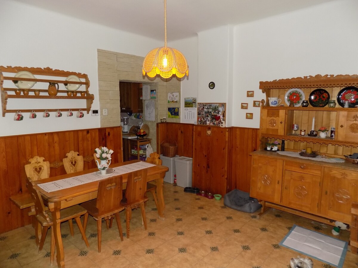 Tehlový dom s obytným podkrovím -Zemianská Olča s jazierkom. — foto 11