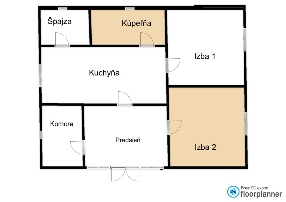 Na predaj vidiecky dom na pozemku 2104 m2 v Martovciach. — foto 14