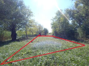Pozemok s výmerou 511m2 v Martovciach-pri rieke Žitava. — foto 1