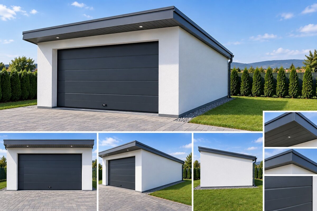 Novostavby garáží v blízkosti centra Kežmarku, možnosť odpočtu DPH — foto 11