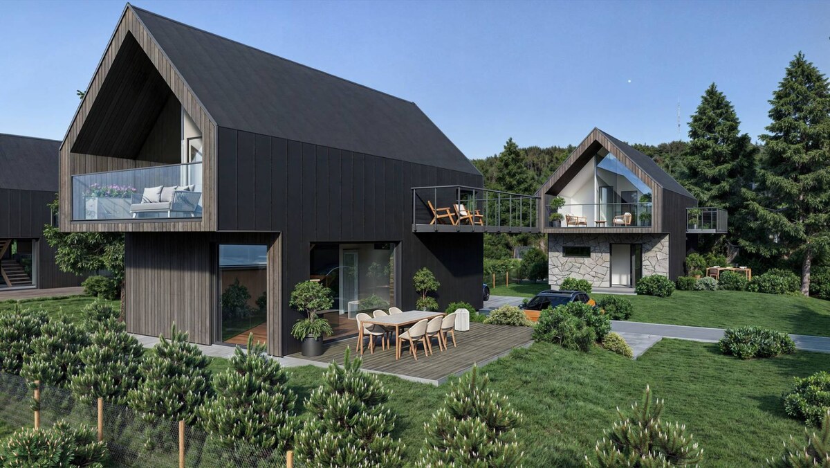Nadčasový projekt chalety pod Gerlachom s krásnym výhľadom — foto 10