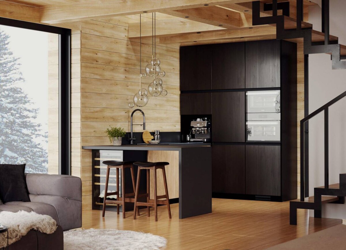 Nadčasový projekt chalety pod Gerlachom s krásnym výhľadom — foto 17