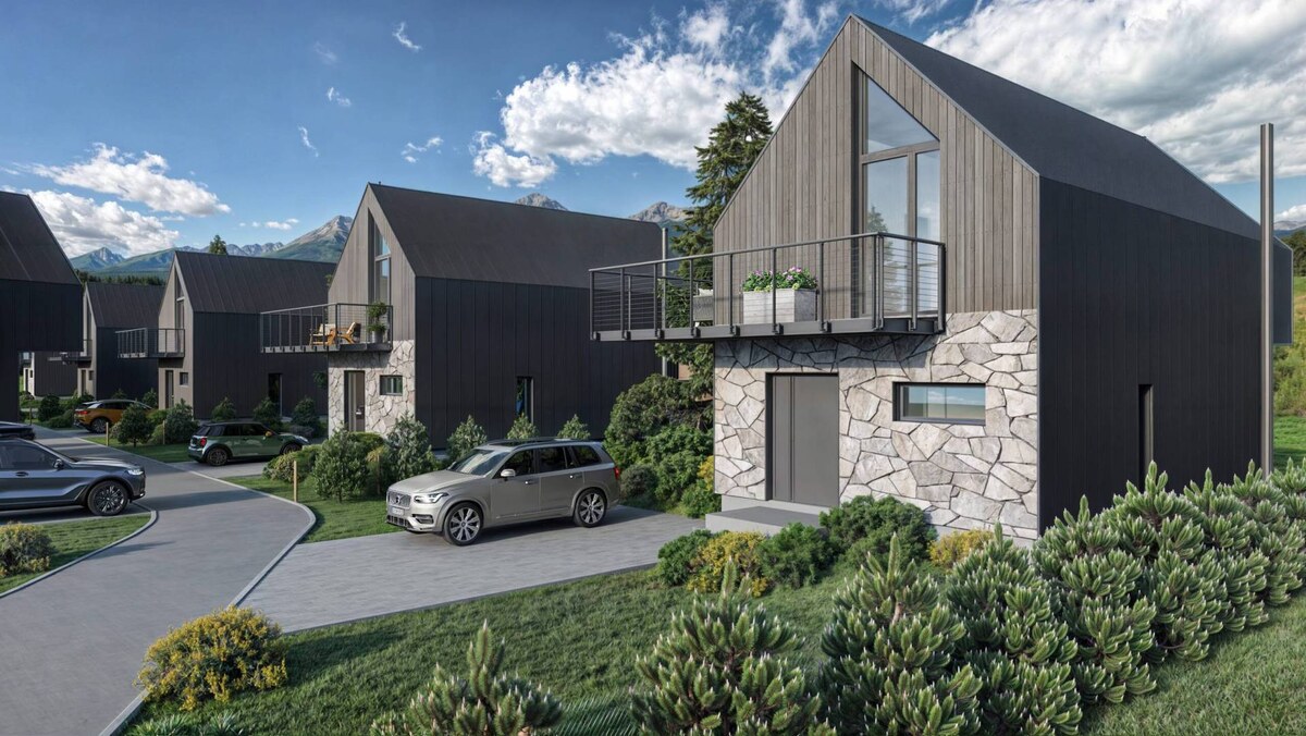 Nadčasový projekt chalety pod Gerlachom s krásnym výhľadom — foto 9