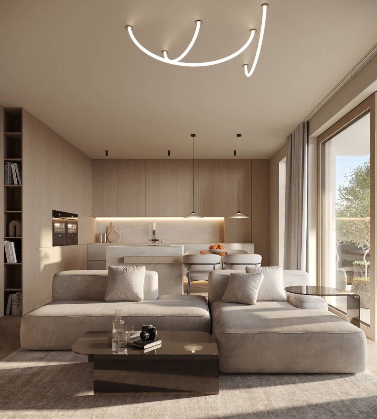 Moderný 2-izbový mestský byt s priestrannou terasou — foto 3