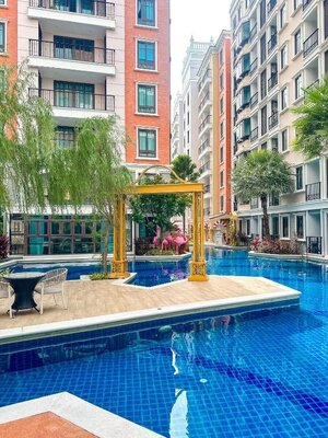 Priestranný 3-izbový apartmán v španielskom štýle | Pattaya, Thajsko — foto 17