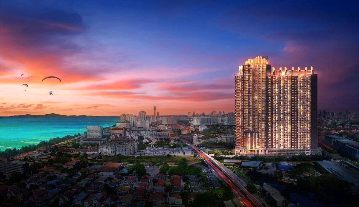 Apartmán na 43. poschodí v Copacabana Coral Reef, Thajsko