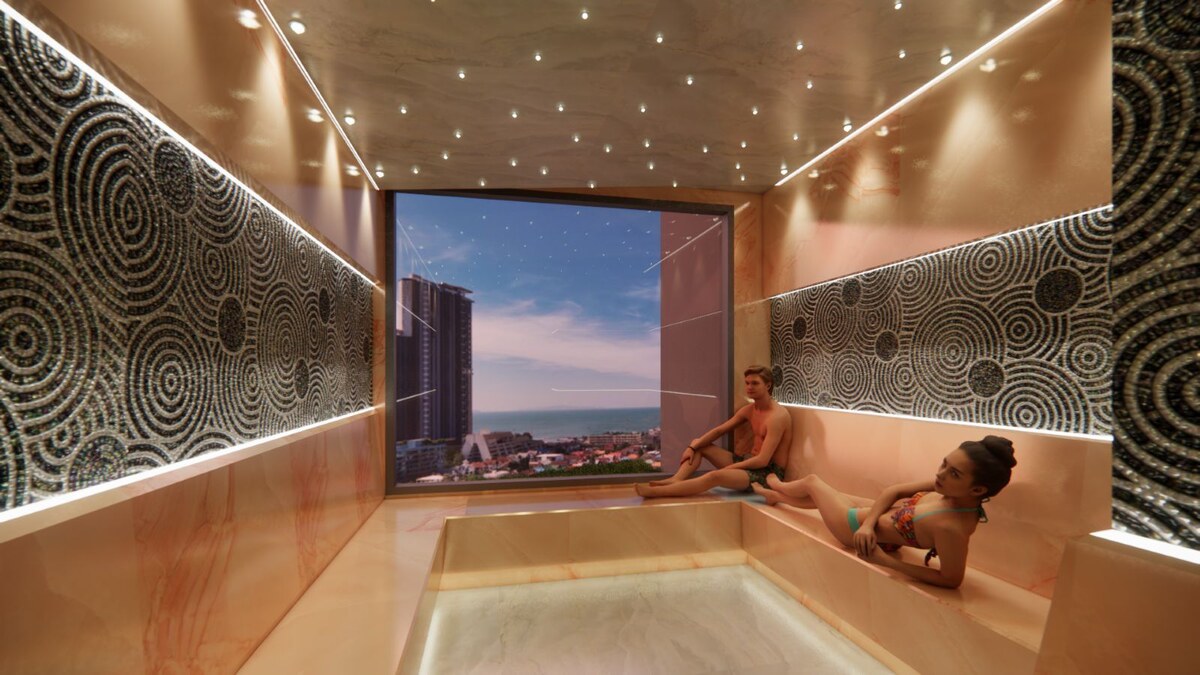 Apartmán na 43. poschodí v Copacabana Coral Reef, Thajsko — foto 12