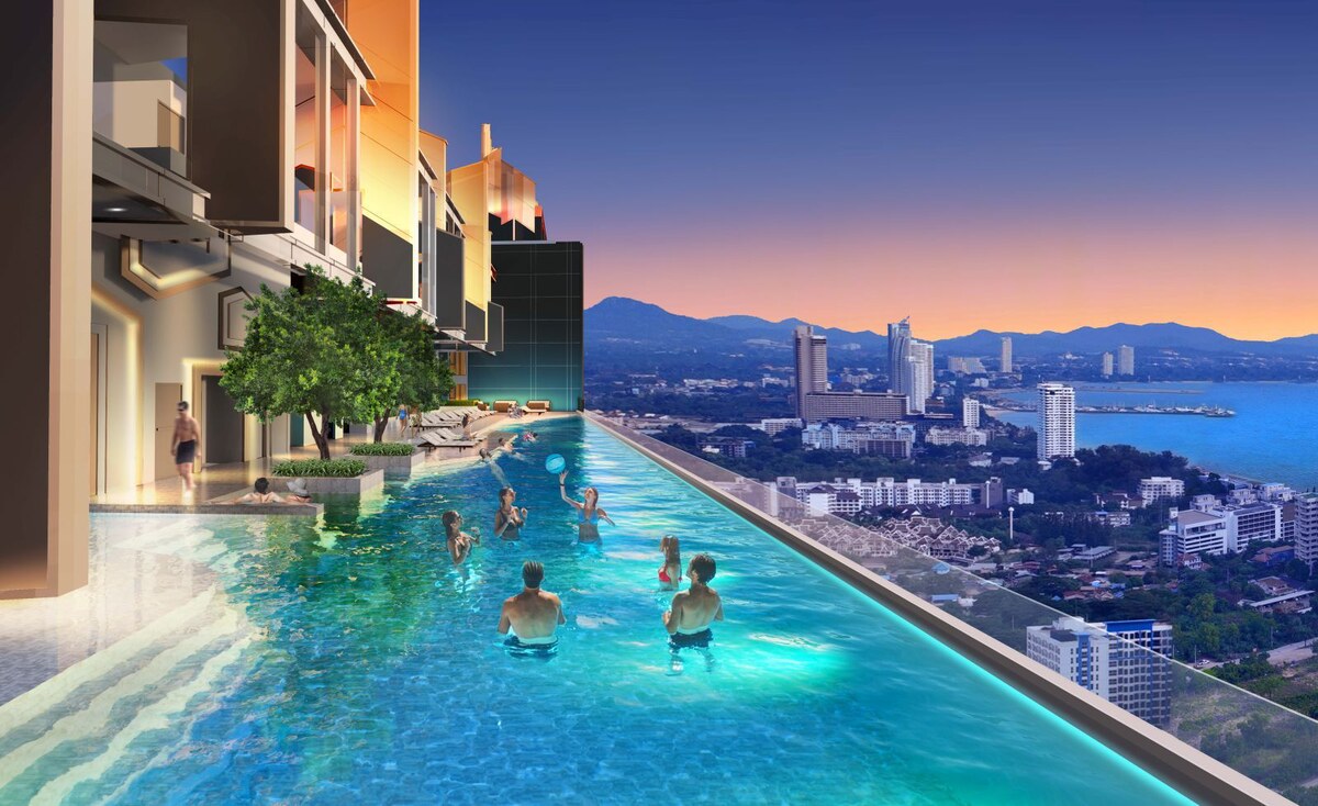 Apartmán na 43. poschodí v Copacabana Coral Reef, Thajsko — foto 4
