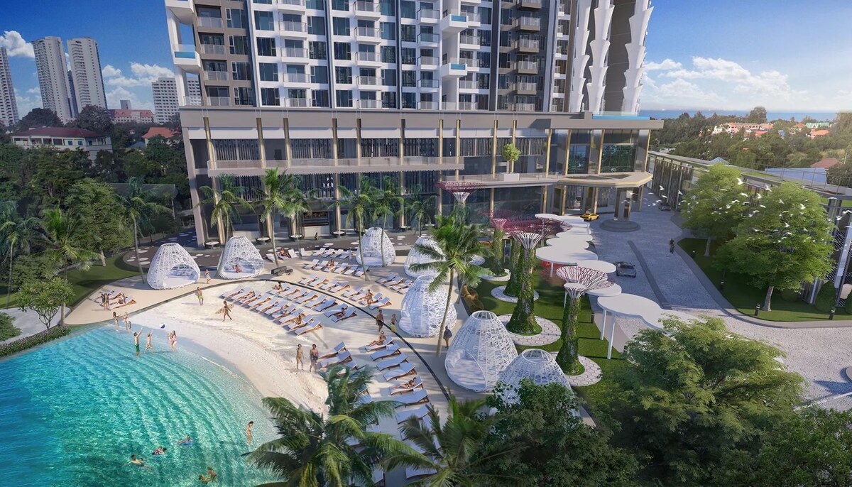 Apartmán na 43. poschodí v Copacabana Coral Reef, Thajsko — foto 5