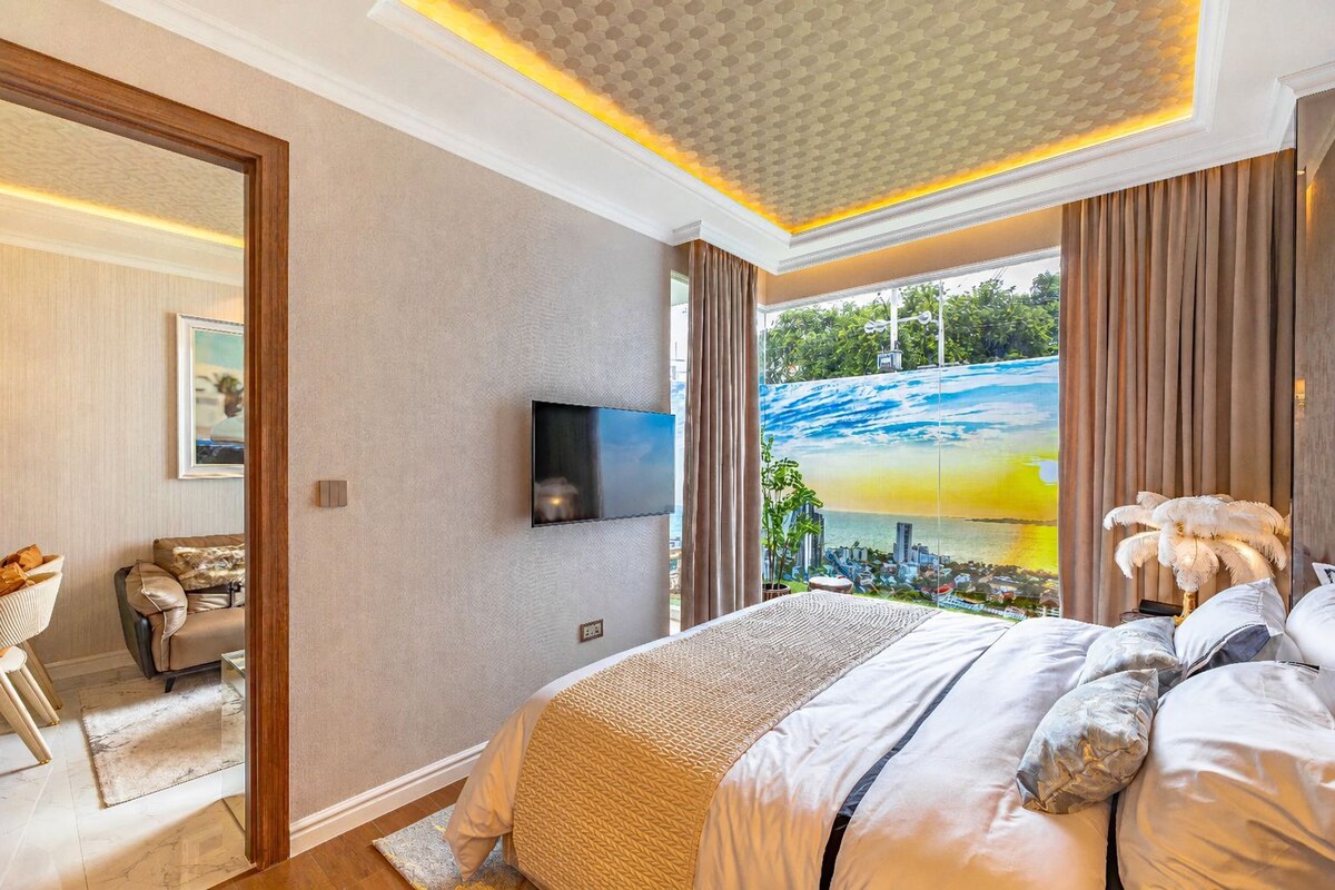 Luxusný 2-izbový apartmán s panoramatickým výhľadom,Thajsko, Pattaya — foto 14