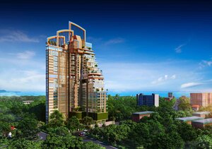 Luxusný 2-izbový apartmán s panoramatickým výhľadom,Thajsko, Pattaya — foto 3