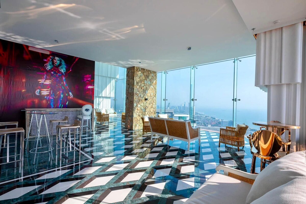 Moderný 2-izbový apartmán s výhľadom na more - Thajsko, Pattaya — foto 19