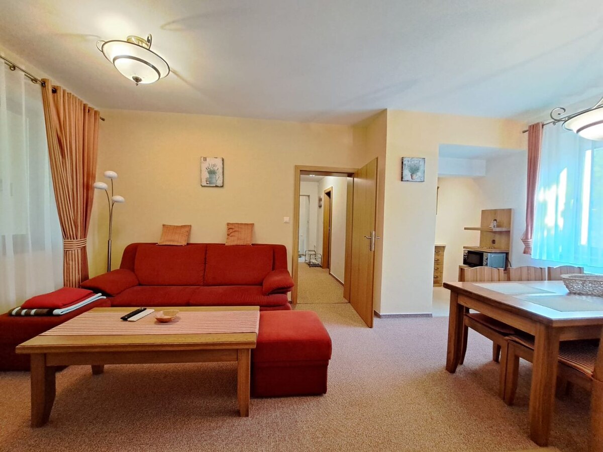 Priestranný apartmán v Starej Lesnej na prenájom — foto 3