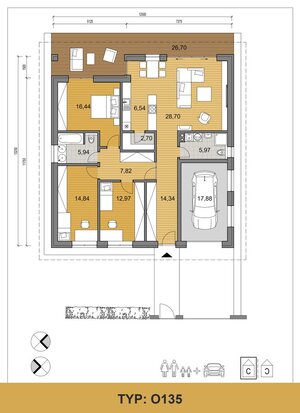 Moderný 5-izbový bungalov pod Vysokými Tatrami v novom projekte FÁZY — foto 20