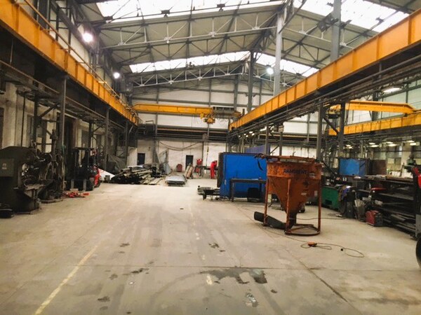 VÝROBNÁ A SKLADOVÁ HALA S PLOCHOU 2 700 m2, SPIŠSKÁ NOVÁ VES