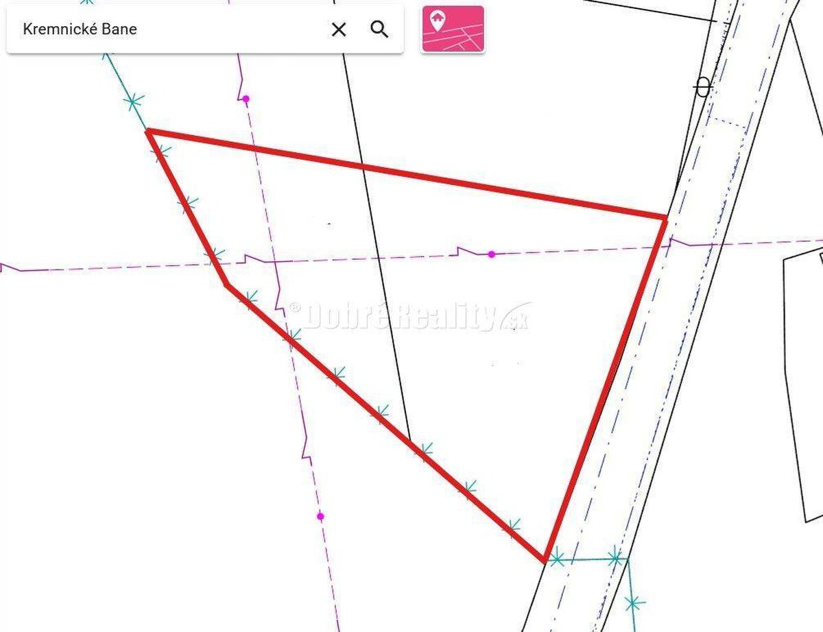 DOBRÉ REALITY - PREDAJ - stavebný pozemok Kremnické Bane, okres Žiar n — foto 2