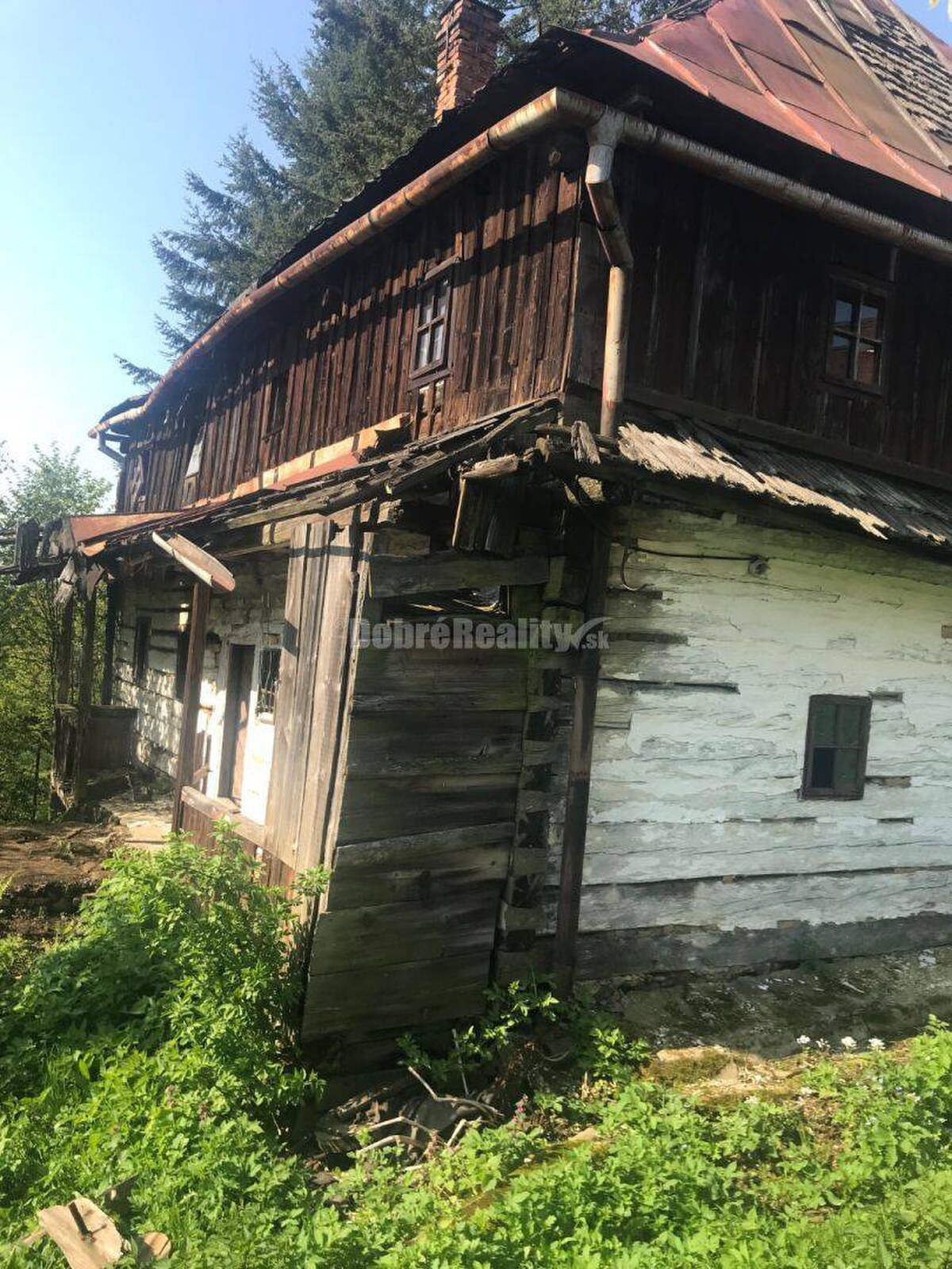 PREDAJ POSLEDNÁ pôvodná banícka  drevenica 216m2, Kremnické Bane, Krem — foto 3