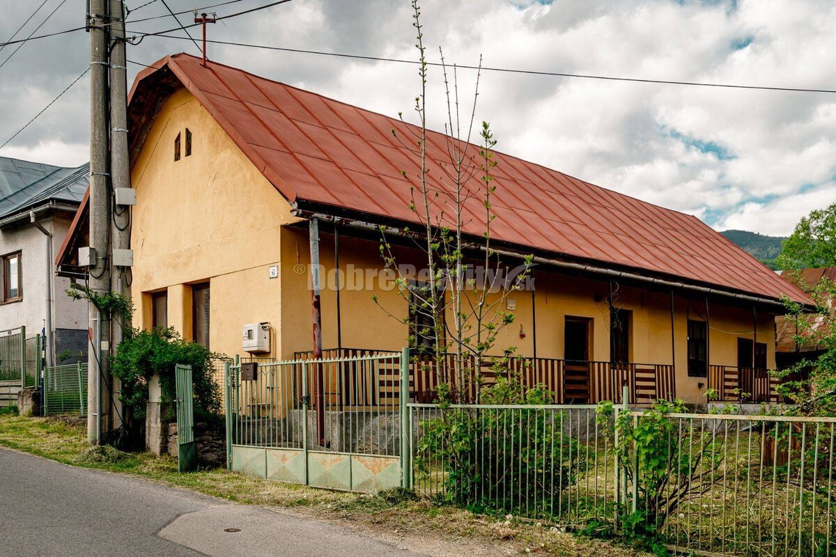 Chalúpka na Dedine s pekným pozemkom pri potoku, 93 m2, Braväcovo