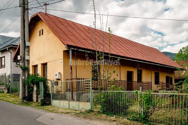 Chalúpka na Dedine s pekným pozemkom pri potoku, 93 m2, Braväcovo