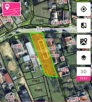 NA PREDAJ Stavebný pozemok 1014 m², Nitrianske Rudno, okr. Prievidza — foto 2