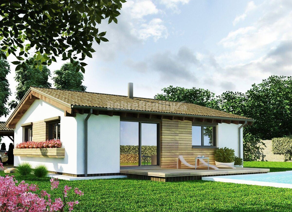BUNGALOV - LUXURY - Nízkoenergetický dom (Drevodom) - 11km od NItry! S