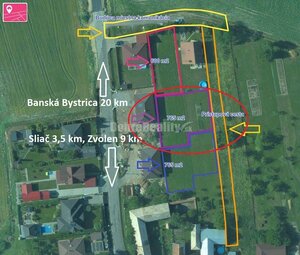 PREDAJ: Veľká Lúka - Záhumnie - pozemok pre rodinný dom, 772 m2 — foto 13