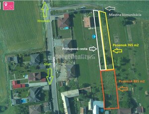 PREDAJ: Pozemok pre výstavbu rodinného domu, 885 m2, Veľká Lúka, okres — foto 12