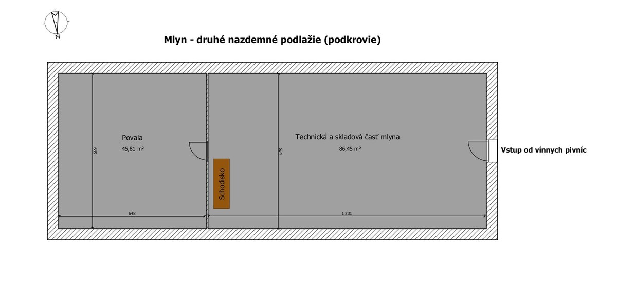 VÝNIMOČNÝ HISTORICKÝ MLYN PRI RIEKE KRUPINICA, 371 m2, Medovarce — foto 17