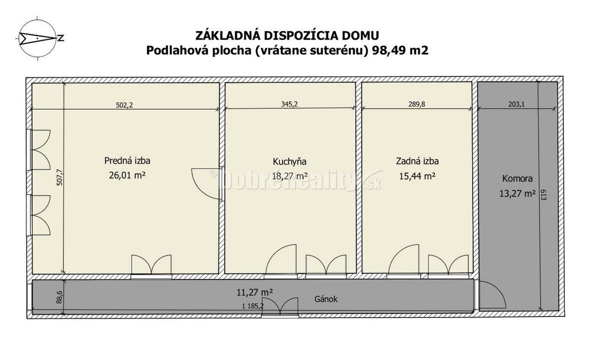 Gazdovstvo pod Strmým hrbom, 98 m2, Ratkovské Bystré — foto 14