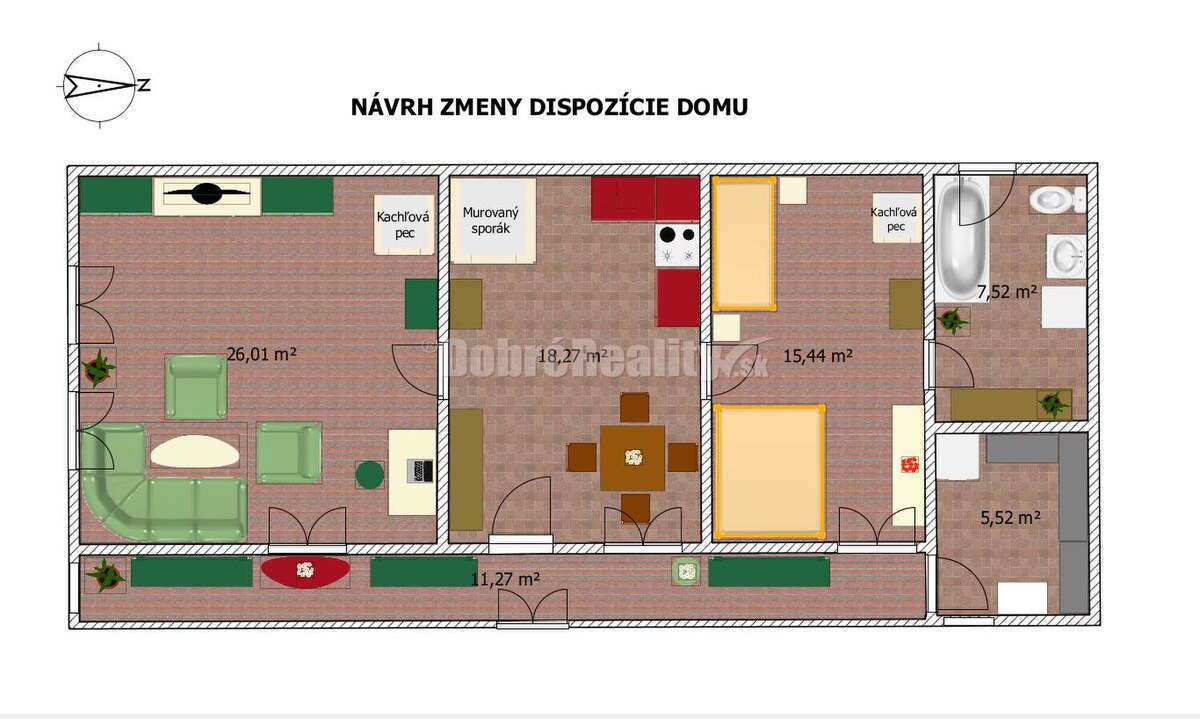 Gazdovstvo pod Strmým hrbom, 98 m2, Ratkovské Bystré — foto 15