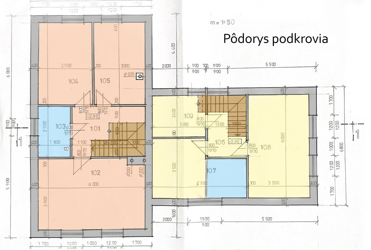 Rodinný dom v horách, 2 samostatné obytné časti, 252 m2, Horná Lehota — foto 39