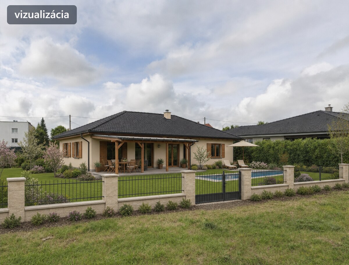 Slnečný stavebný pozemok 844 m² s kompletnými sieťami v Trebišove — foto 3