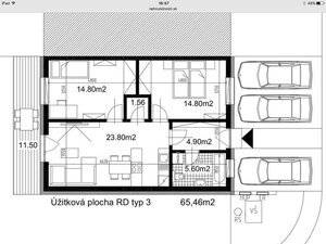 Rodinný dom v obci Láb, kľudná slepá ulica — foto 12