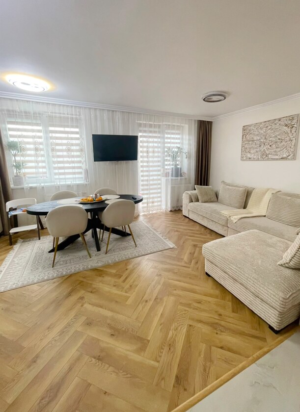 S garážovým státím a záhradkou 3 izbový byt na ul. Široká v Bratislave — foto 4