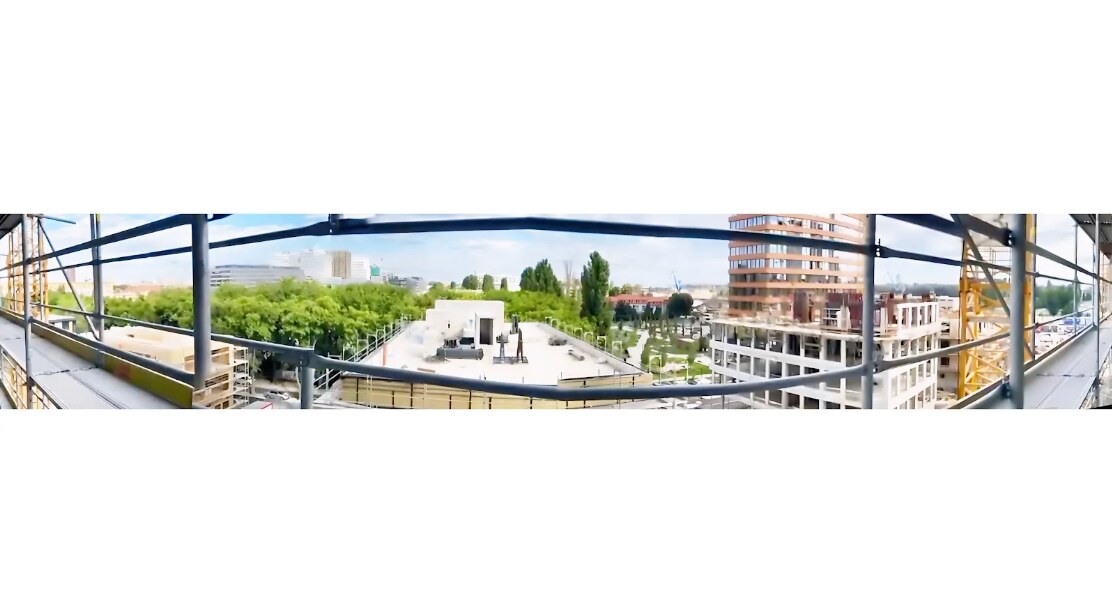 Rezervované - V projekte Downtown Yards 2 izbový byt s garáž. státím — foto 3