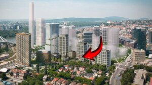 Rezervované - V projekte Downtown Yards 2 izbový byt s garáž. státím — foto 1
