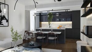 Rezervované - V projekte Downtown Yards 2 izbový byt s garáž. státím — foto 8