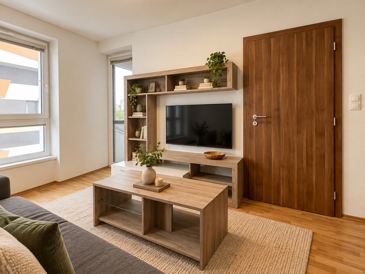 Kvalitne zariadený 2-izbový byt s loggiou, pivnič. kobkou, parkovaním — foto 2