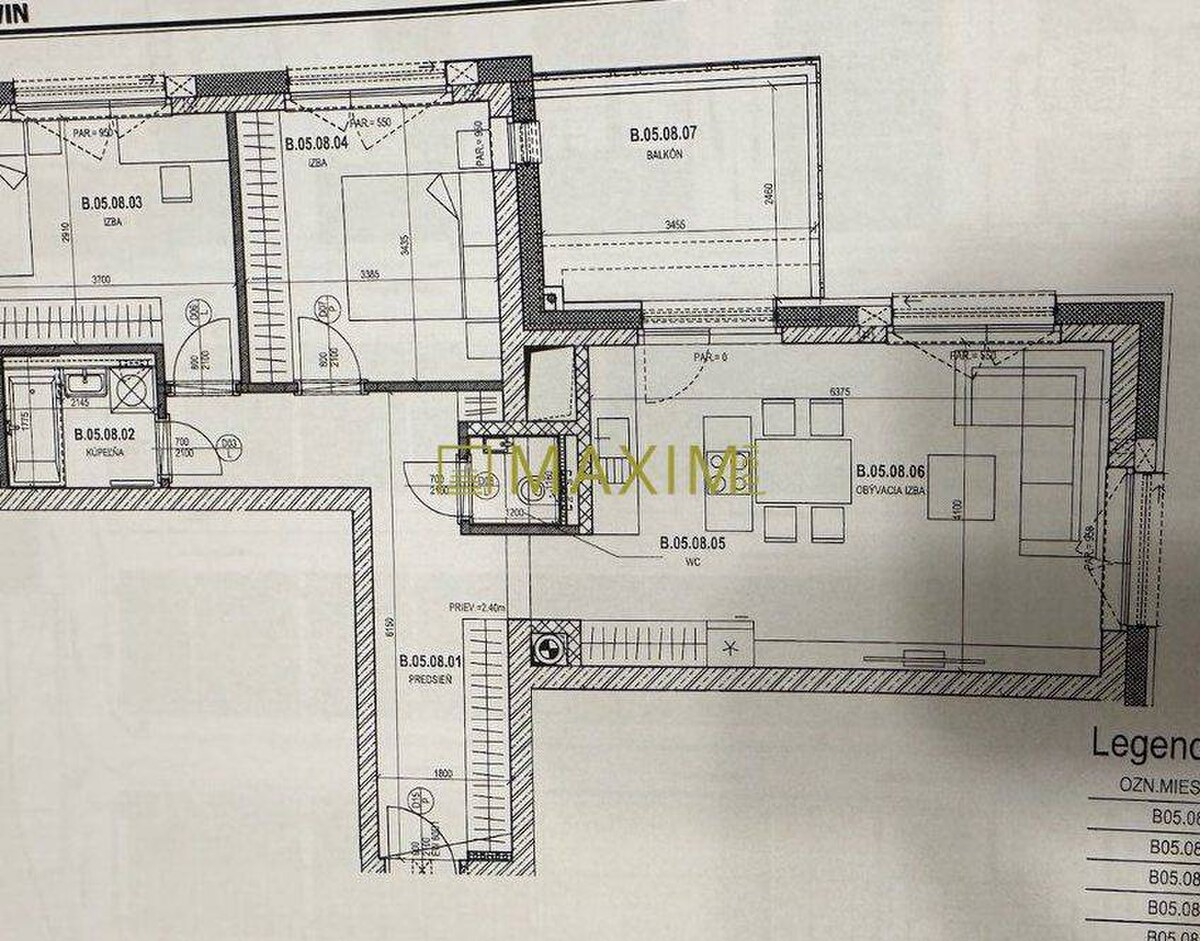 Ponúkame na predaj 3-izbový byt v novostavbe Einpark Residence — foto 3