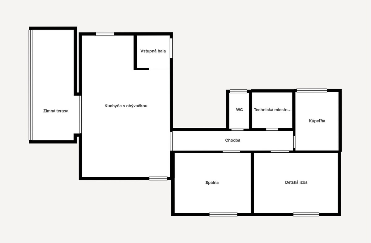 GRAVITAS | Zariadený 3,5 izbový byt/50m2 terasa/2 parkovacie miesta — foto 23